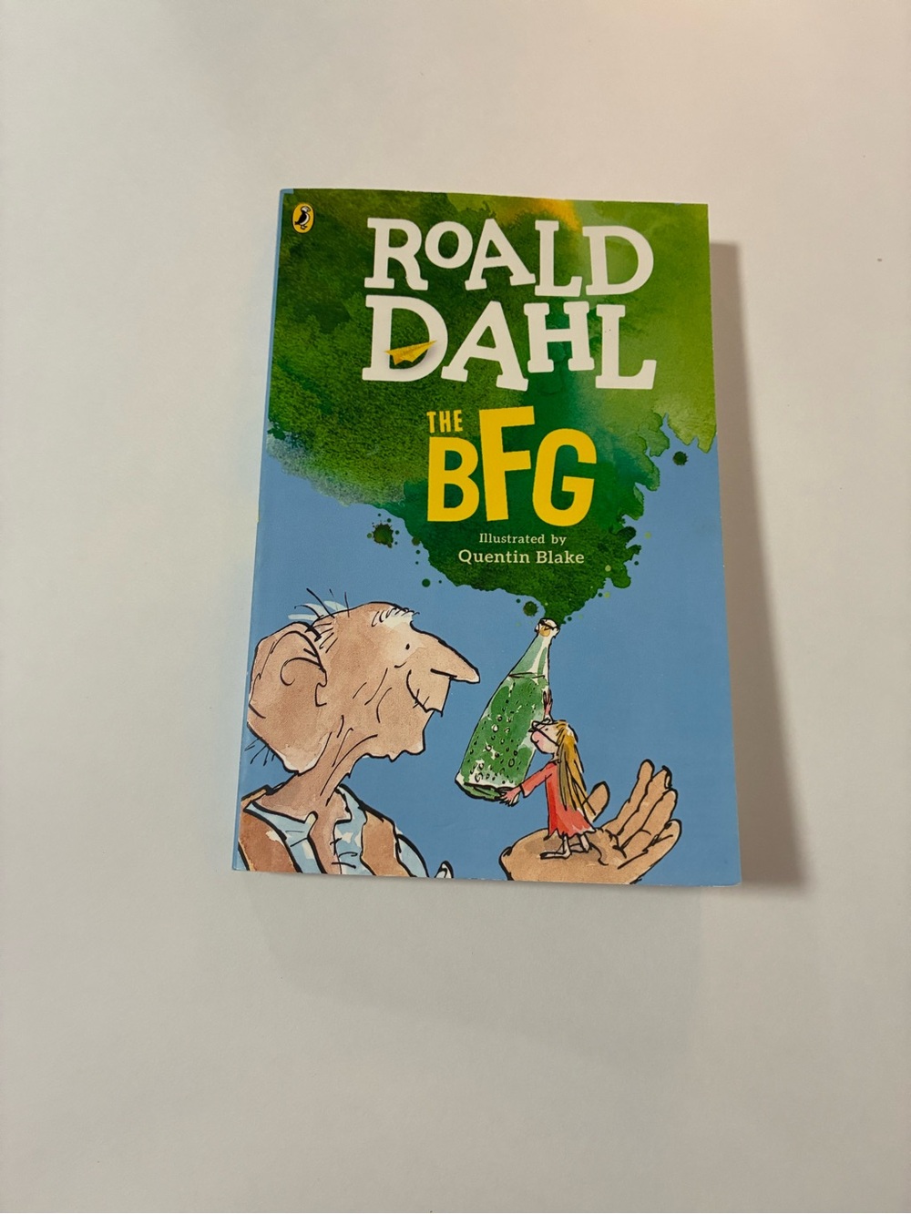 Roald Dahl The BFG Paperback - Blue & Green Cover